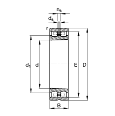 fag High precision cylindrical roller bearings