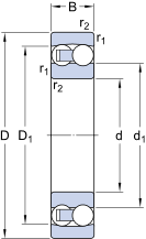 SKF Self Aligning Ball Bearings