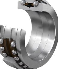 Double-direction thrust ball bearings